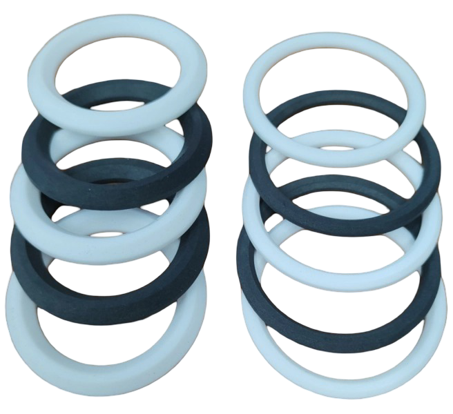 Ремкомплект колец для Graco VISKAUNT II, Dura Flo 1800, Шмель (PASCO 222849)