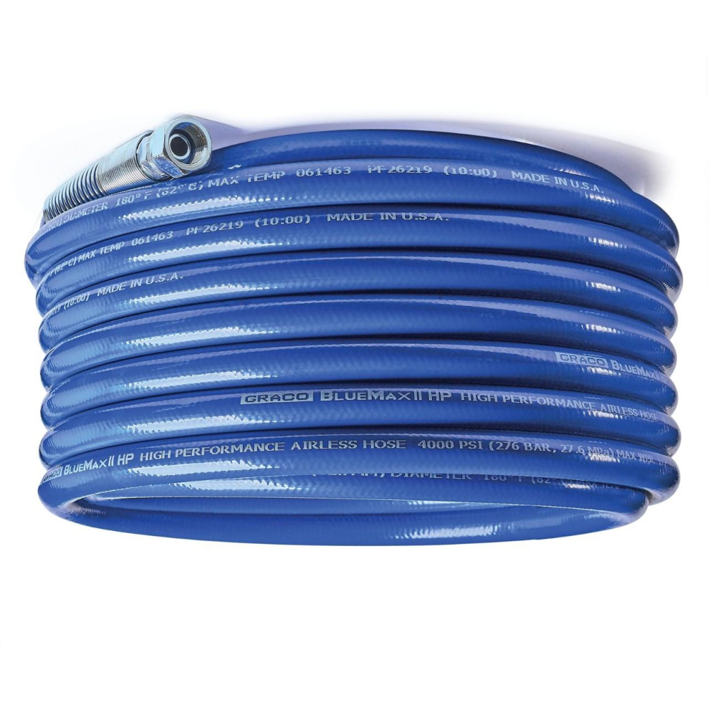 Шланг высокого давления Graco BlueMax II HP, 1/2 дюйма x 15 м, 276 бар (277253)