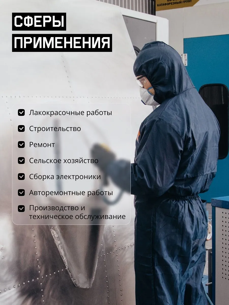 Комбинезон защитный многоразовый JETA JPC75b