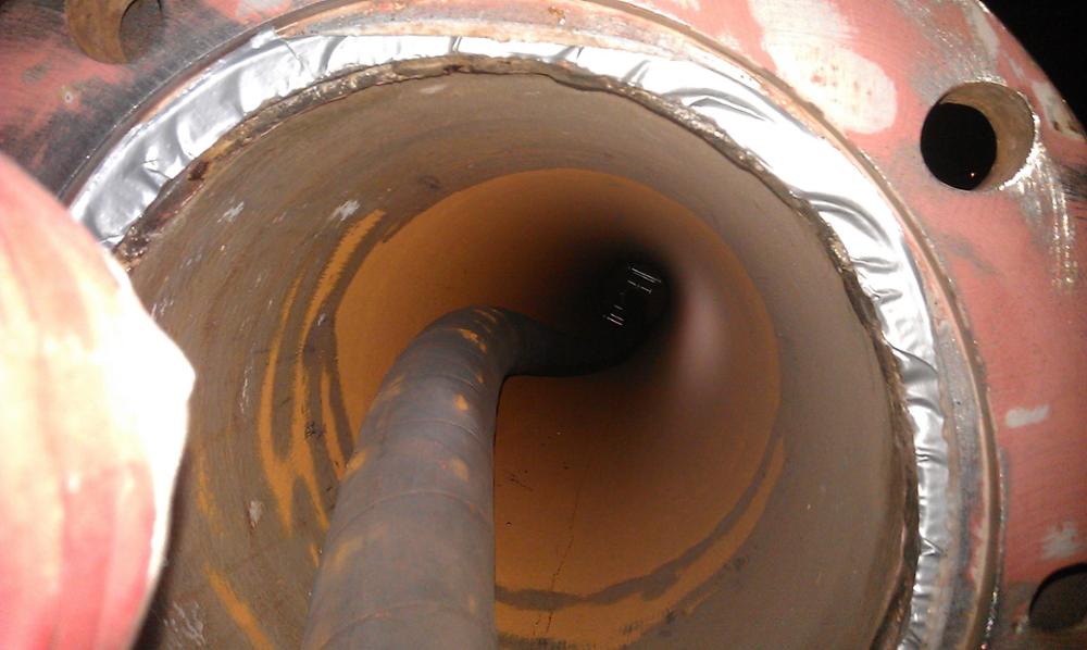 Устройство для пескоструйной очистки внутренней поверхности труб IPB-300 75-300мм