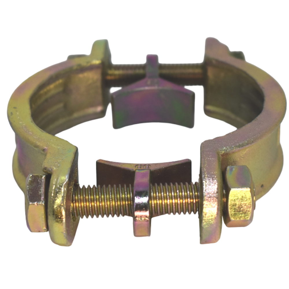 Хомут силовой двухболтовый сталь SL 60 (2") для рукавов 48-60мм