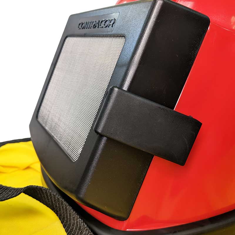 Стекло наружное для шлема пескоструйщика Contracor Comfort 120х160х4