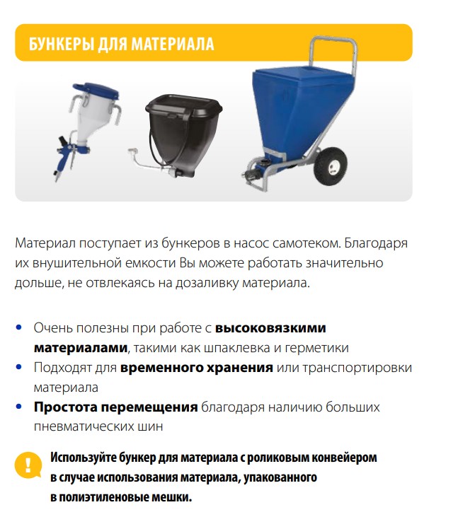 Бункер для окрасочных аппаратов GRACO FinishPro AA