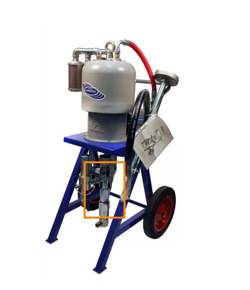 Гильза цилиндра насоса Handok HQ 90:1