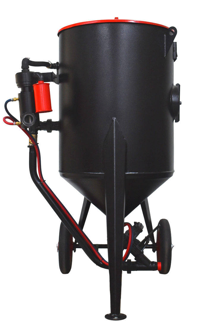 Пескоструйный аппарат PST-PS-200-4 с дистанционным управлением КПДУ и фильтром