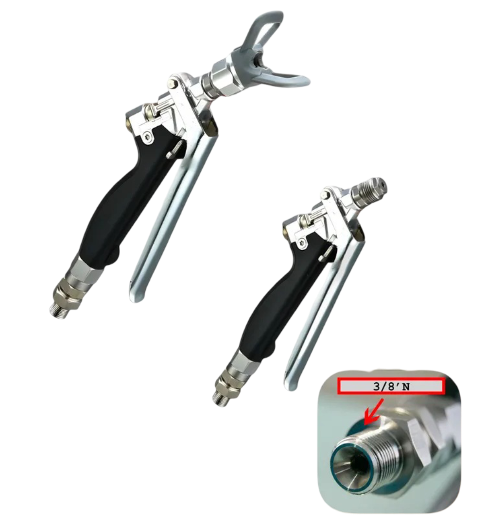 Пистолет для шпатлевки черный PASCO ASG 1