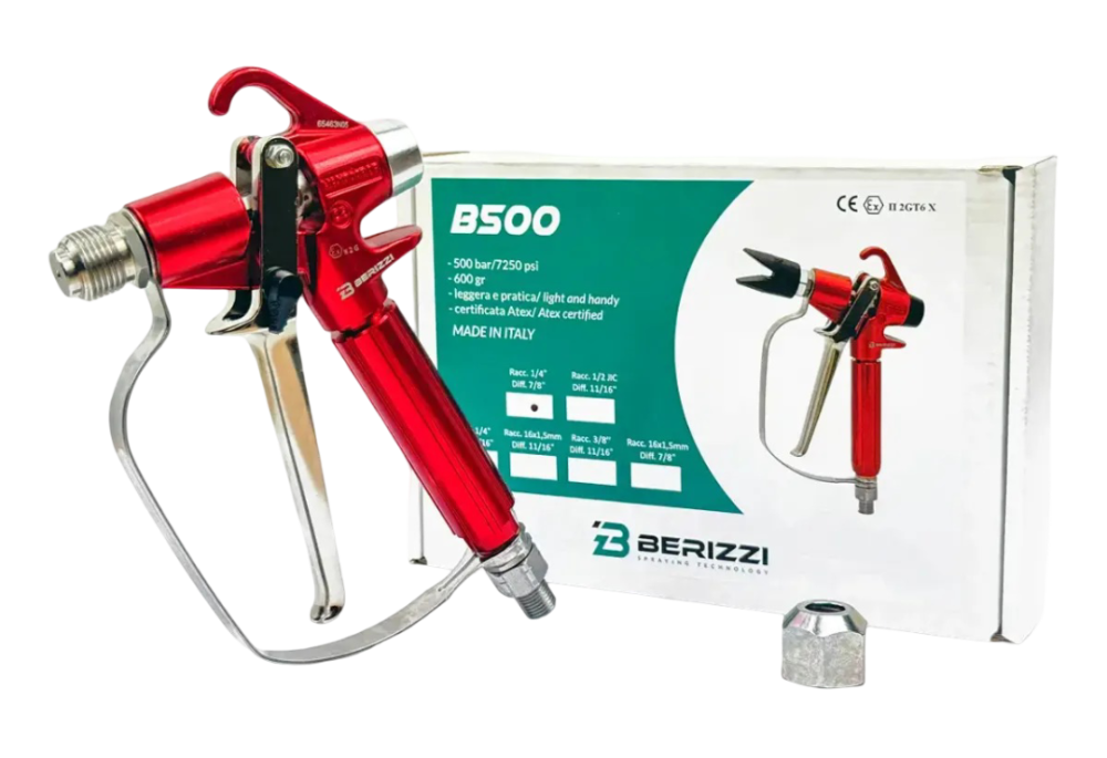 Пистолет окрасочный Berizzi B500 500bar
