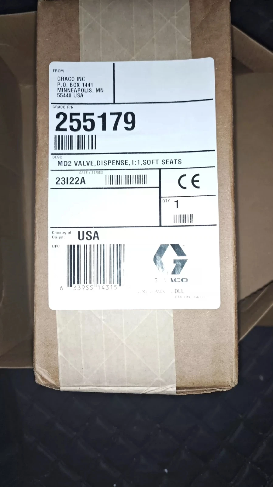 Раздаточный пистолет GRACO MD2 для консистентных смазок 1:1 на мягком основании, с мягким седлом