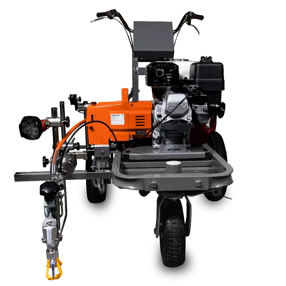 ASPRO 2500RL окрасочный аппарат для дорожной разметки 1 полосы