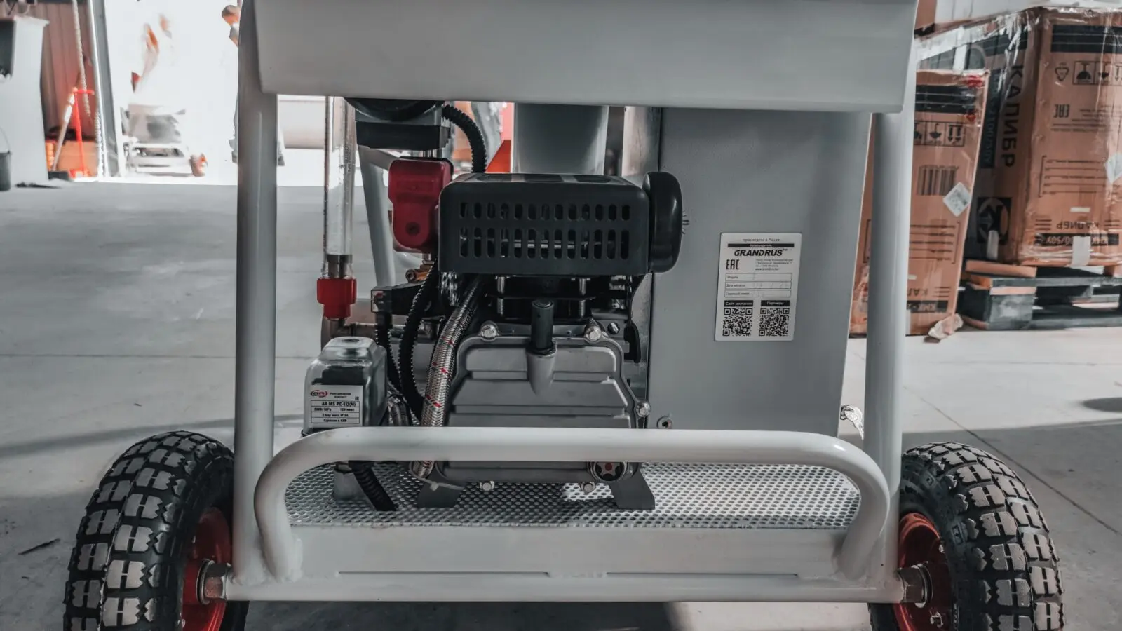 Штукатурная станция GRAND ALFA M (220/380V) мультивольтажная