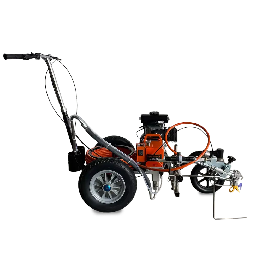 ASPRO 2600RL окрасочный аппарат для дорожной разметки 1 полосы