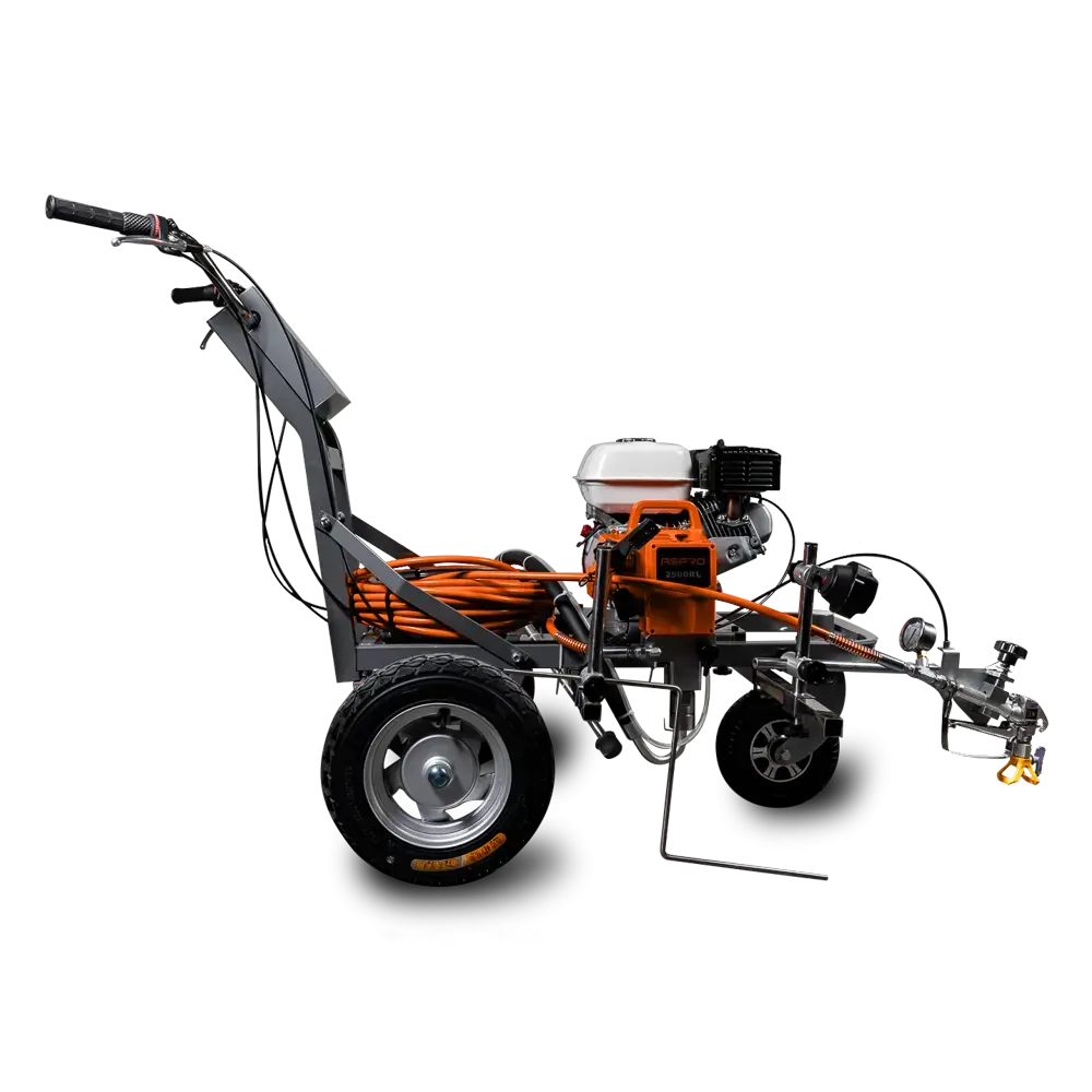 ASPRO 2500RL окрасочный аппарат для дорожной разметки 1 полосы