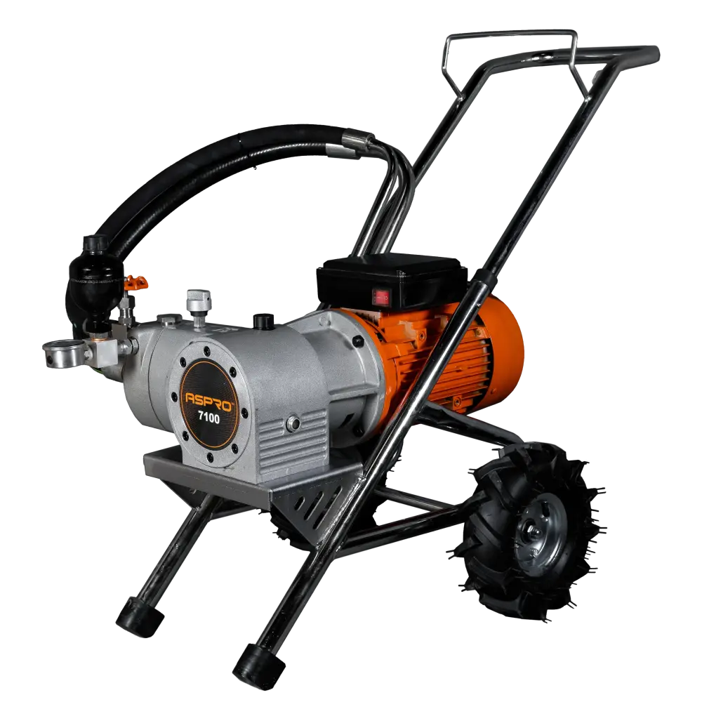 ASPRO 7100 Агрегат окрасочный мембранный на 2 маляра