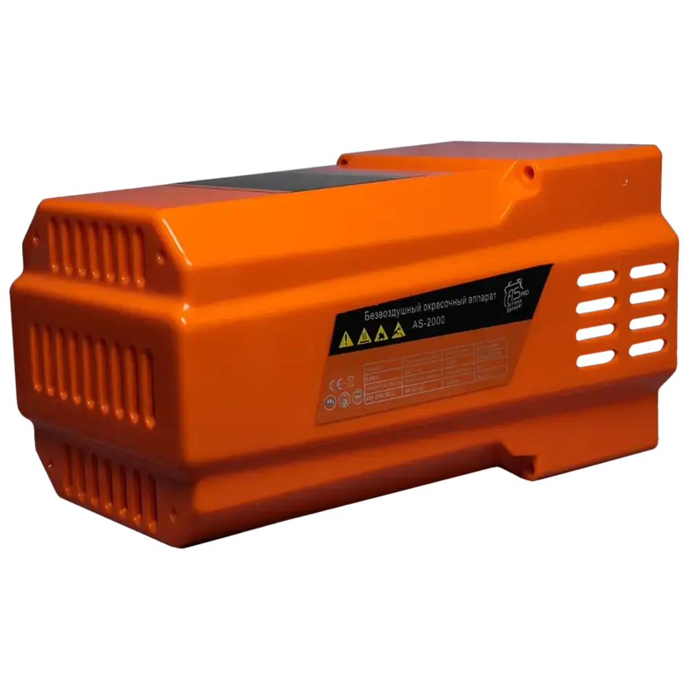 Крышка корпуса двигателя задняя ASPRO-2000