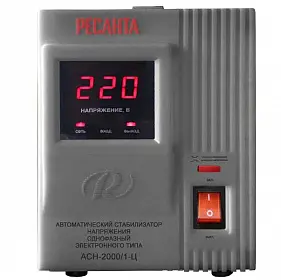Стабилизатор напряжения РЕСАНТА АСН 2000/1-Ц