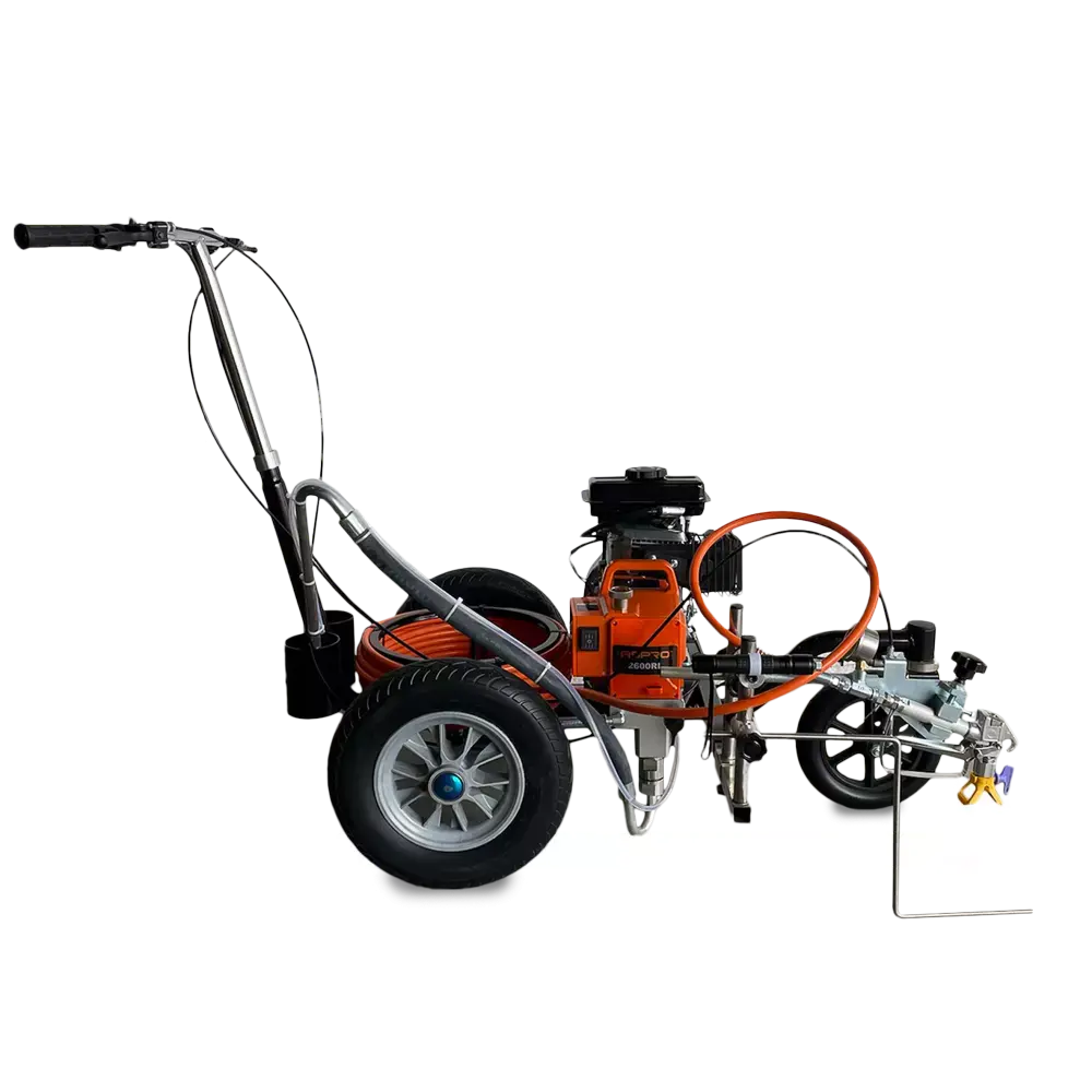ASPRO 2600RL окрасочный аппарат для дорожной разметки 1 полосы