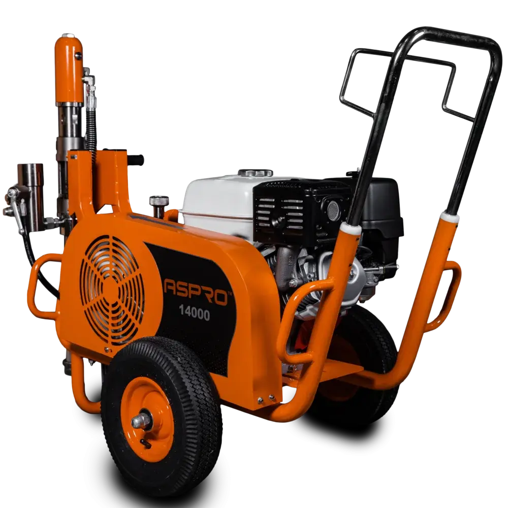 ASPRO 14000 бензиновый гидропоршневой окрасочный аппарат