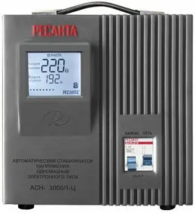 Стабилизатор напряжения РЕСАНТА АСН 3000/1-Ц