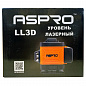 Лазерный уровень нивелир ASPRO-LL3D 3 луча