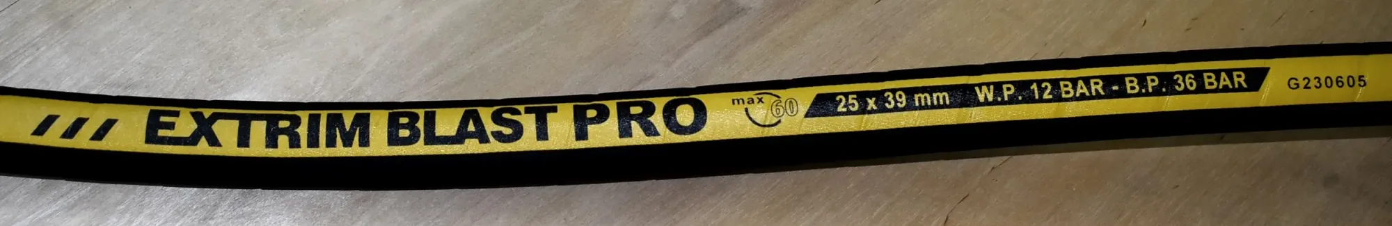 Рукав пескоструйный EXTRIM BLAST PRO 12 бар, 25х39 мм, L=10 м